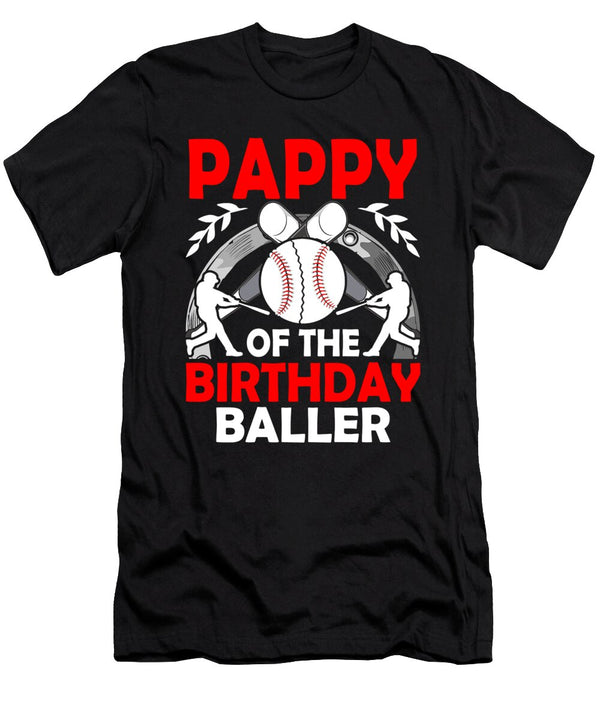 Pappy of the Birthday Baller Baseball Dhbubble T-Shirt