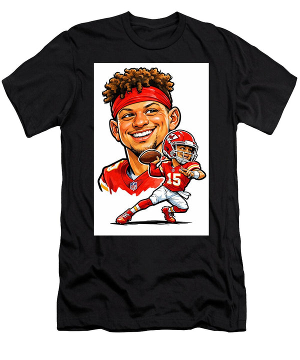 Patrick Mahomes Caricature All Sports T-Shirt