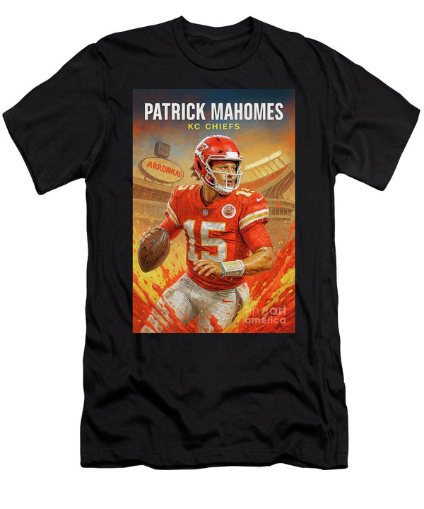 Patrick Mahomes Making a Splash 1 Robert Williams T-Shirt