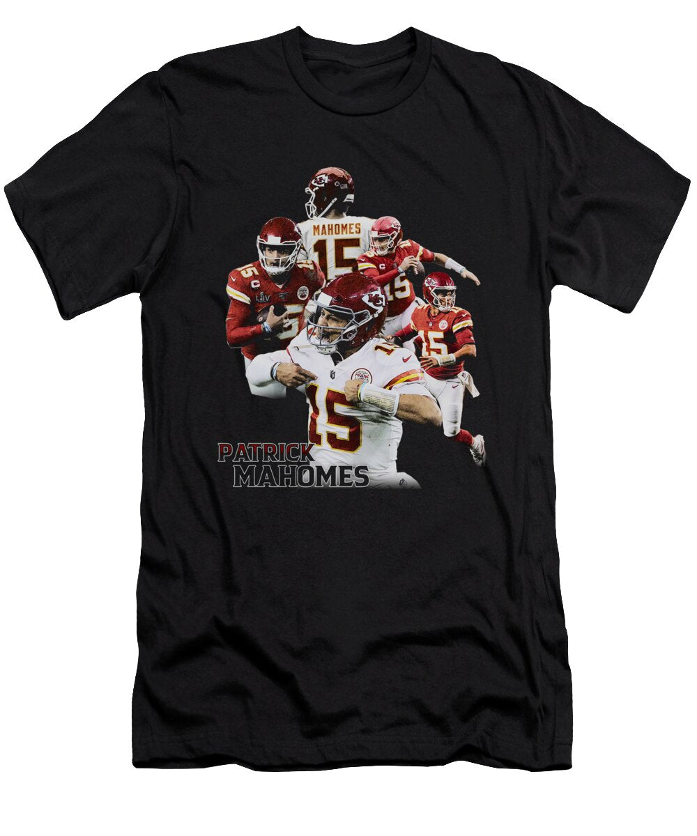 Patrick Mahomes Vintage Collage Ozlem Altin T-Shirt