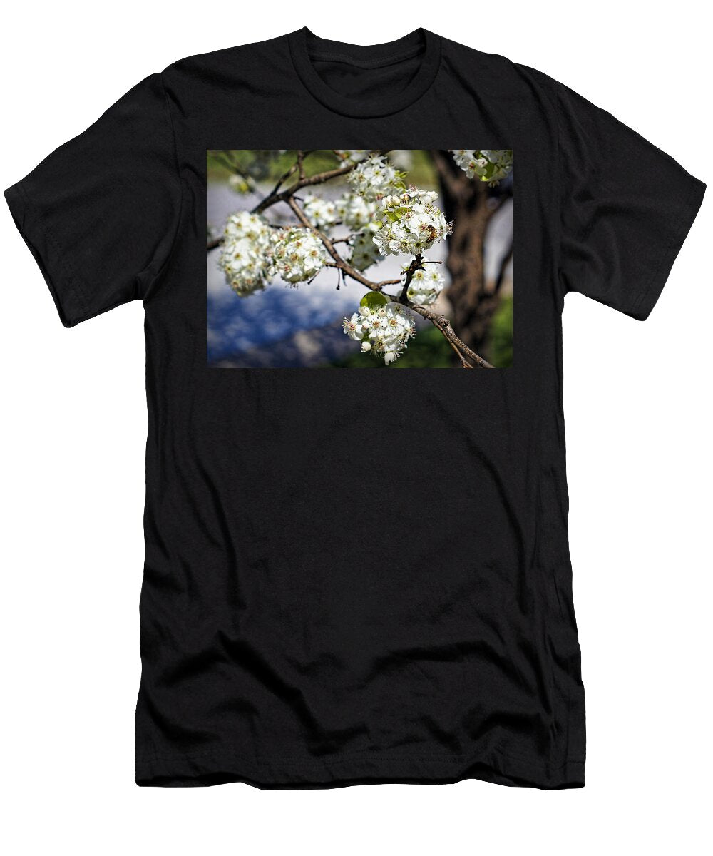 Pear Blossom Pollinator Cricket Hackmann T-Shirt