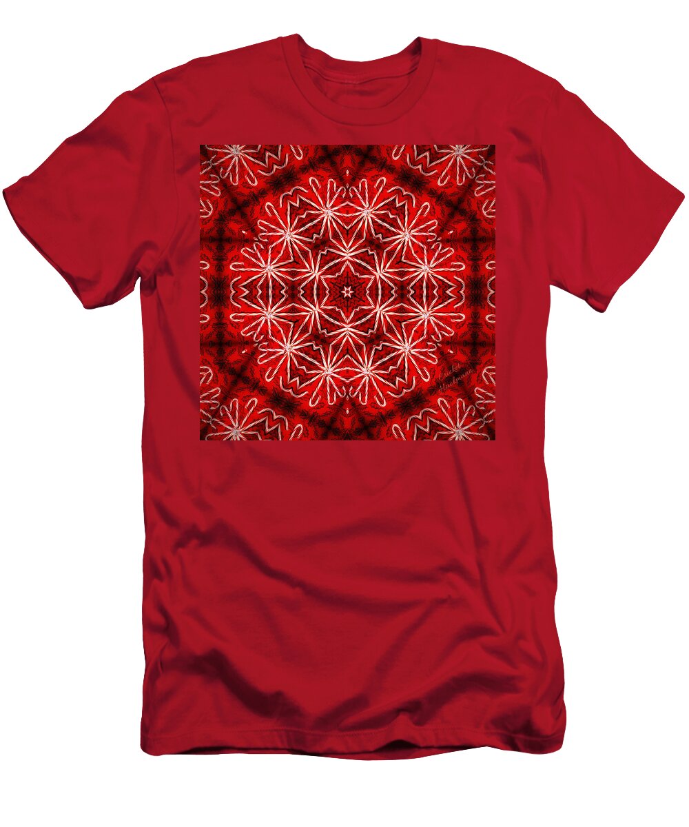 Peppermint Snowflake Cricket Hackmann T-Shirt