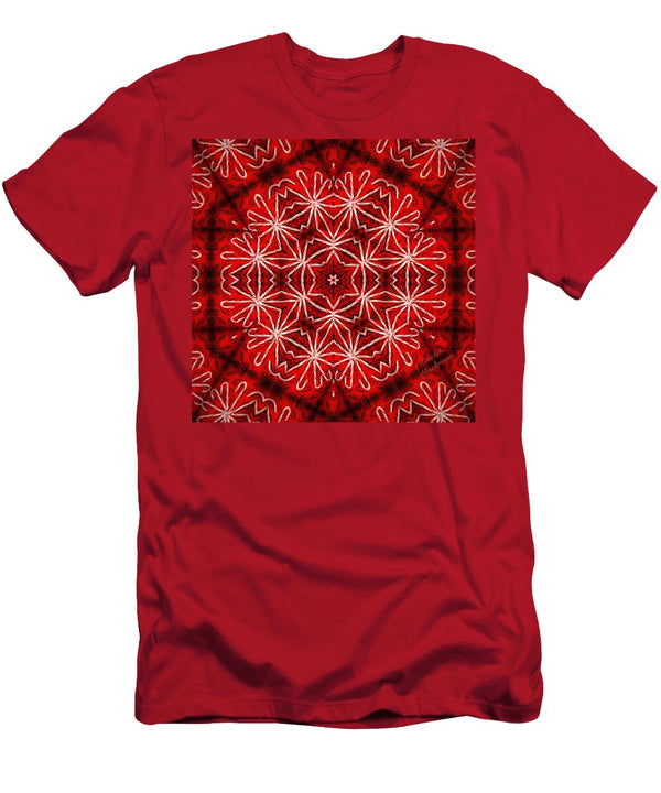 Peppermint Snowflake Cricket Hackmann T-Shirt