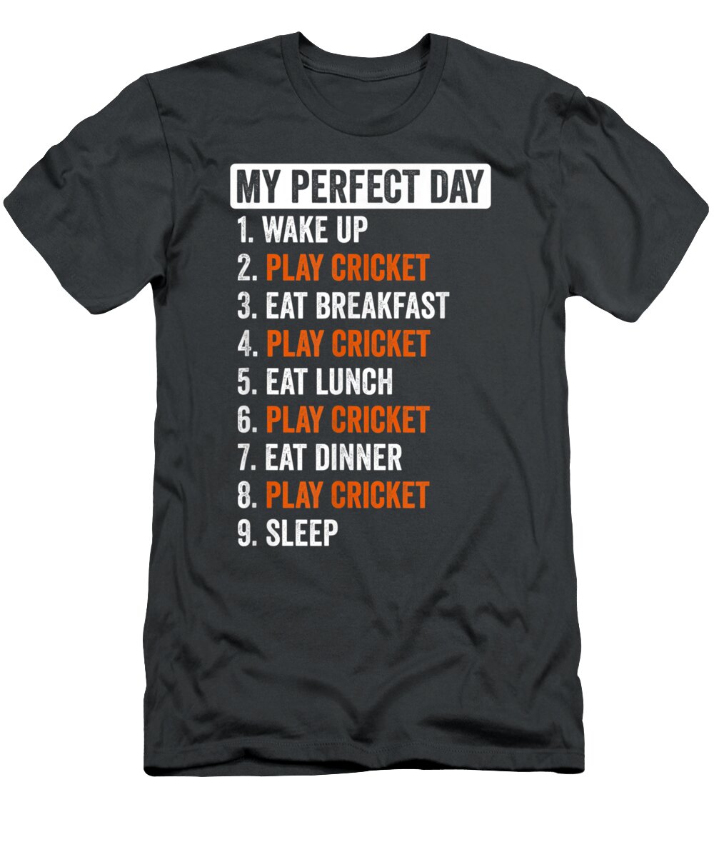 Perfect Day Cricket Gifts for Men Women Do Tran Quang T-Shirt