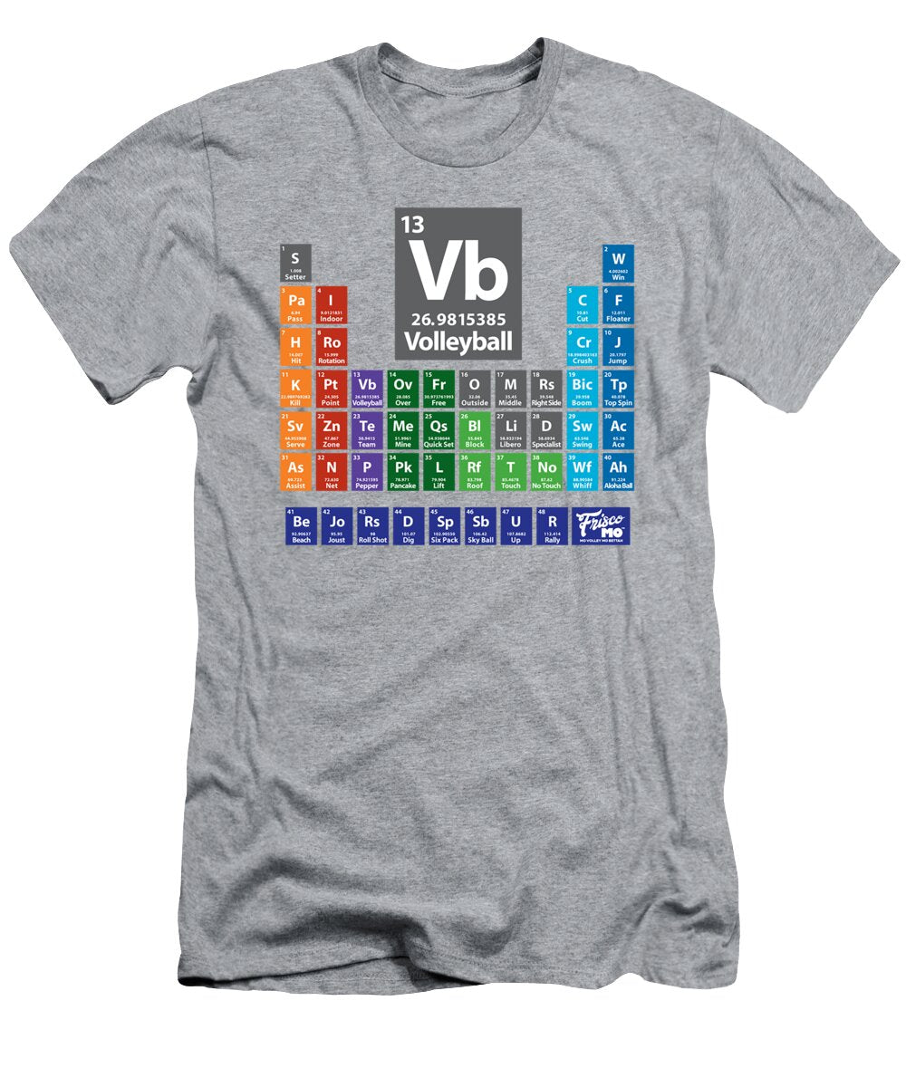 Periodic Table of Volleyball Ayoub Jessy T-Shirt
