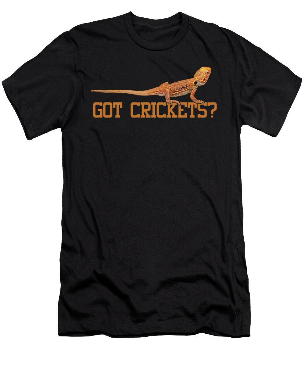 Pets Reptiles Herpetology Gecko Lizard Cold Blooded Animal Got Crickets Gift Thomas Larch T-Shirt