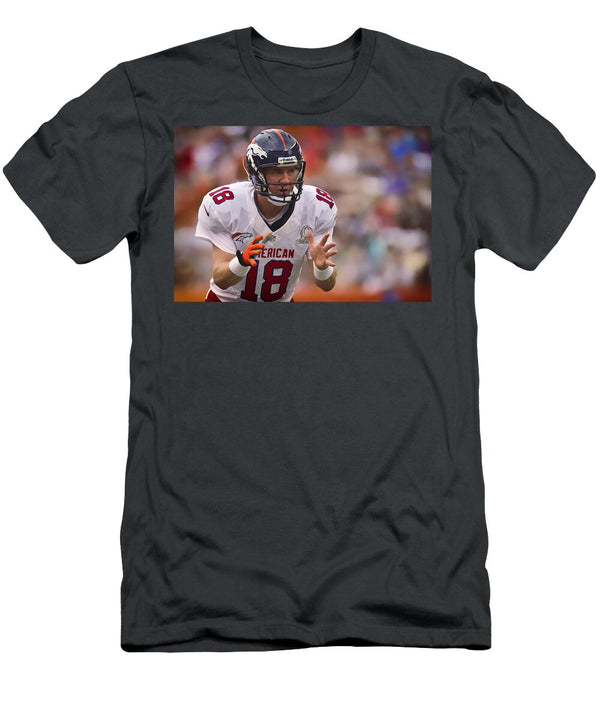 Peyton Manning Calls Out the Play Michael Holzworth T-Shirt