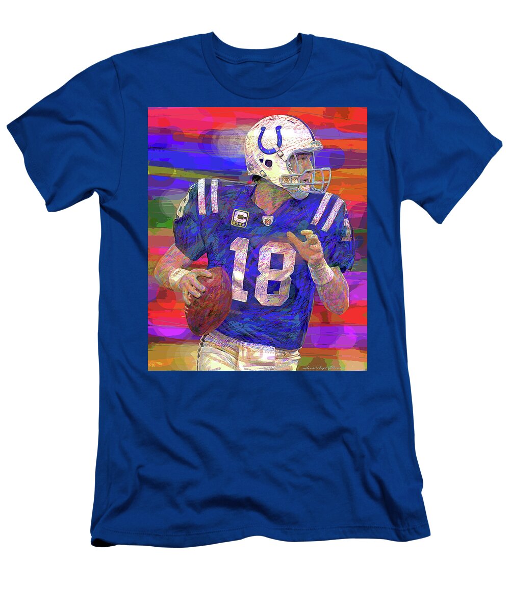 Peyton Manning Super Bowl David Lloyd Glover T-Shirt