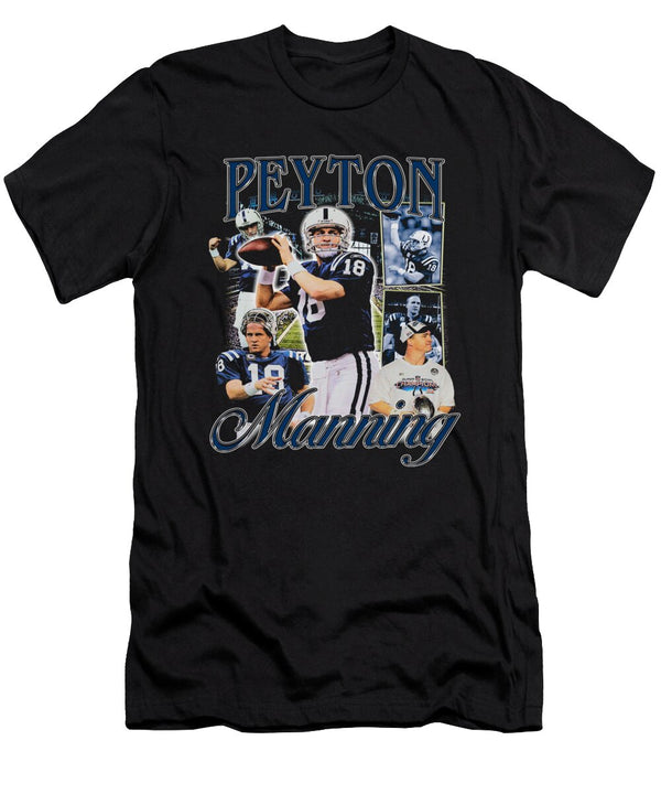 Peyton Manning Vintage Collage Ozlem Altin T-Shirt