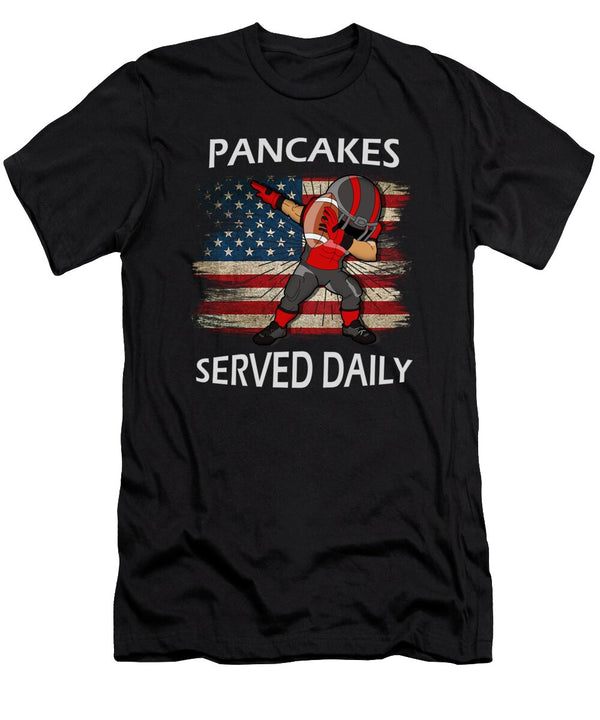 Pfannkuchen Serviert Tglich Lineman Alessandra Roth T-Shirt