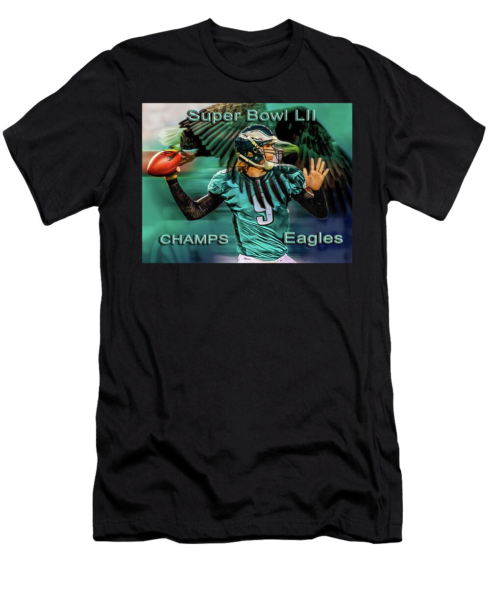 Philadelphia Eagles Super Bowl Champs Glenn Feron T-Shirt