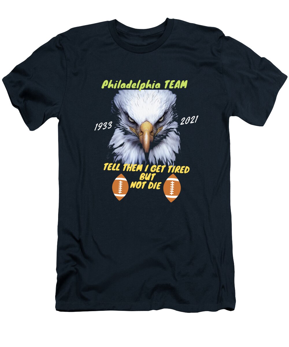 Philadelphia Team Eagle Abdessamad El Hioum T-Shirt