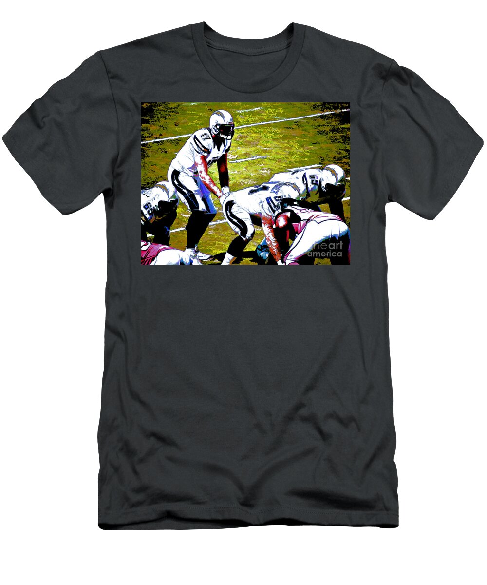 Phillip Rivers Quarterback Rj Aguilar T-Shirt