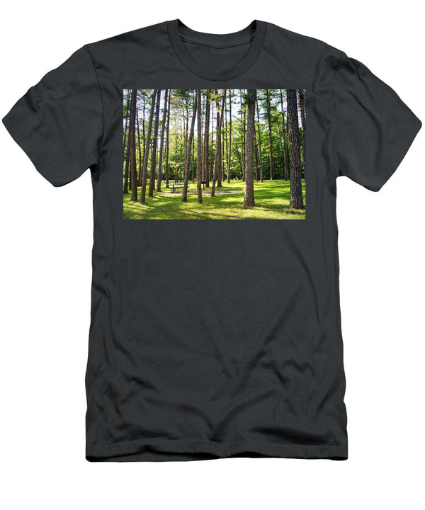 Picnic in the Pines Cricket Hackmann T-Shirt