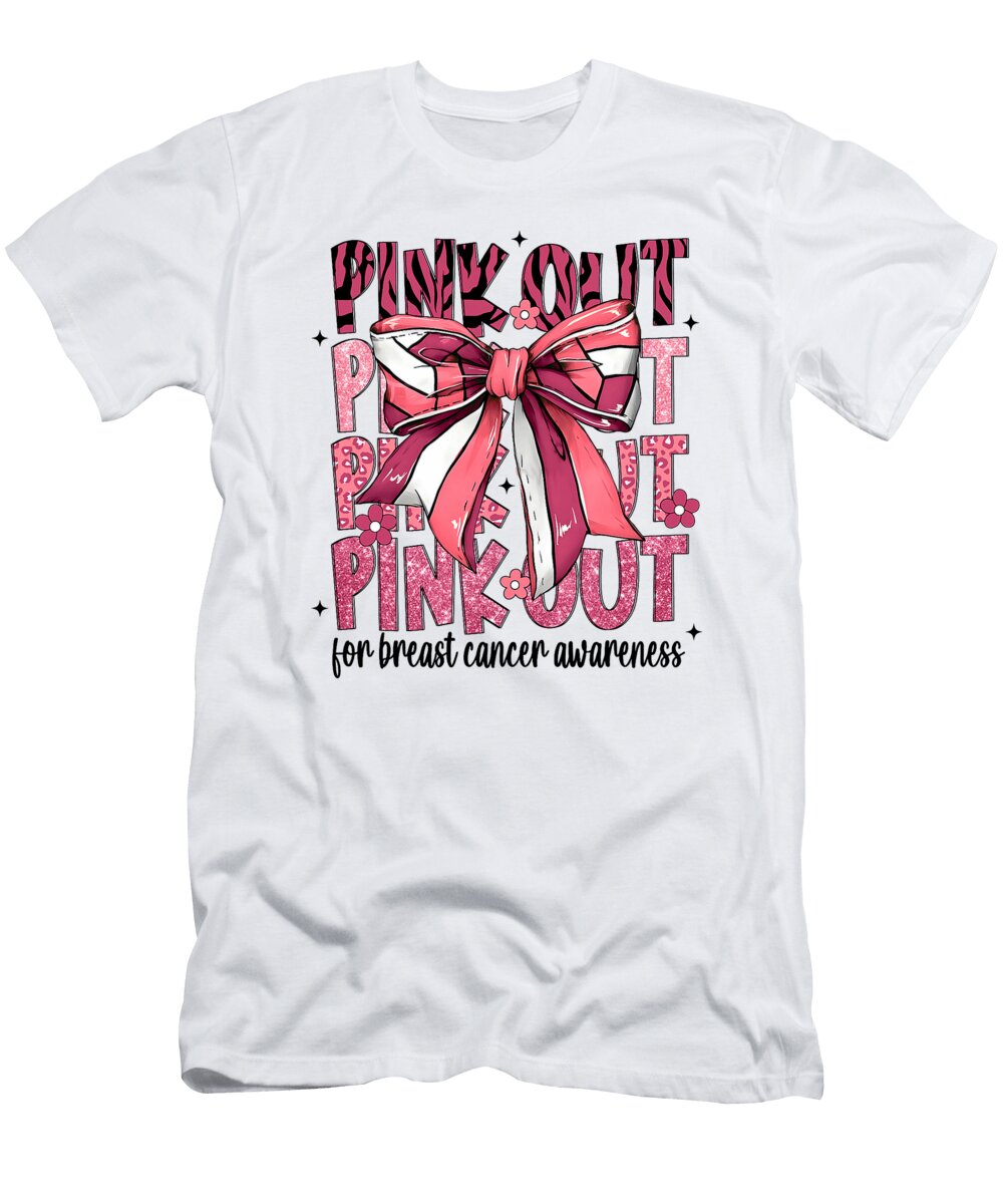 Pink Out for Breast Cancer Awareness Volleyball Natalie Lidford T-Shirt