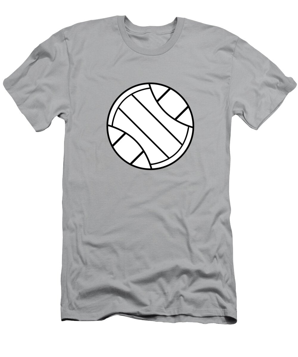 Pink Volleyball College Mascot Designs T-Shirt