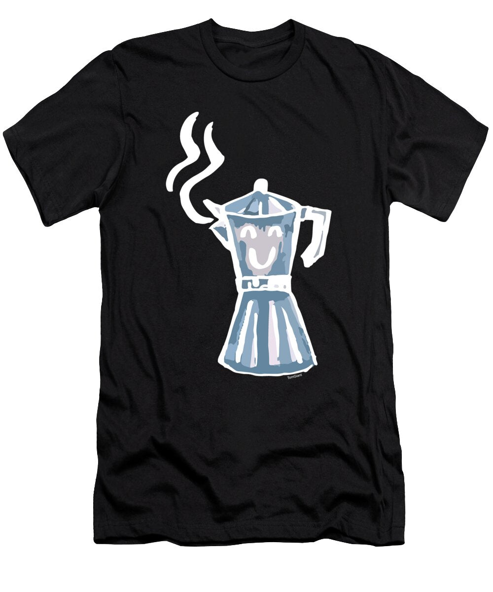 Pitcher Coffee Paint Caffeine Beverages Brewer Beans Gift Thomas Larch T-Shirt