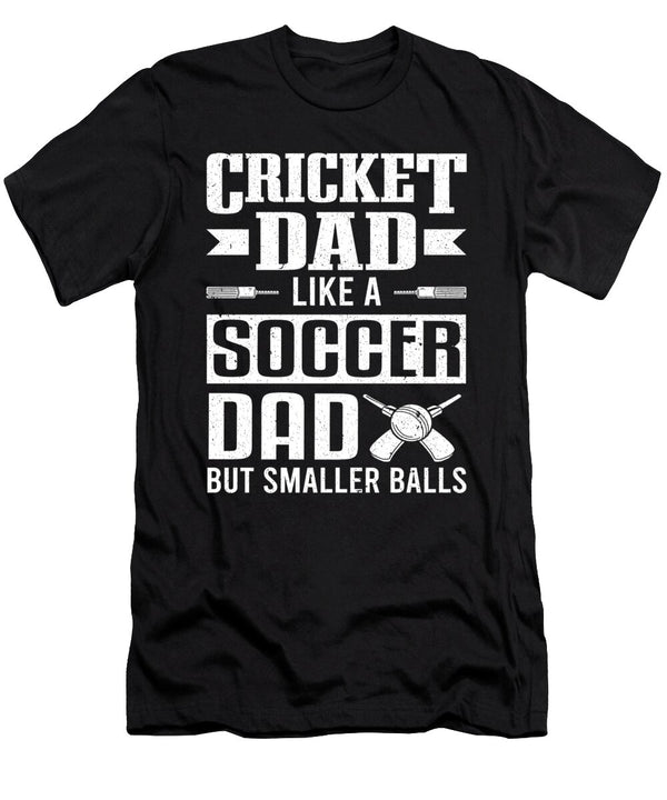 Player Cricket Dad Like a Soccer Dad Cricket Colorfulsnow T-Shirt