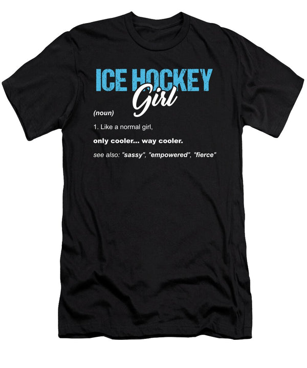 Player Hockeyist Hockey Coach Fan Wintersports Gift Ice Hockey Girl Thomas Larch T-Shirt