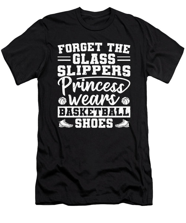 Player Princess Wears Basketball Shoes Women Colorfulsnow T-Shirt
