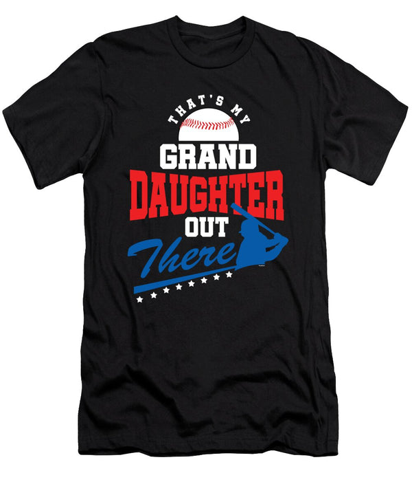 Players Ball Pitcher Softball Game League Granddaughter Baseball Gift Thomas Larch T-Shirt