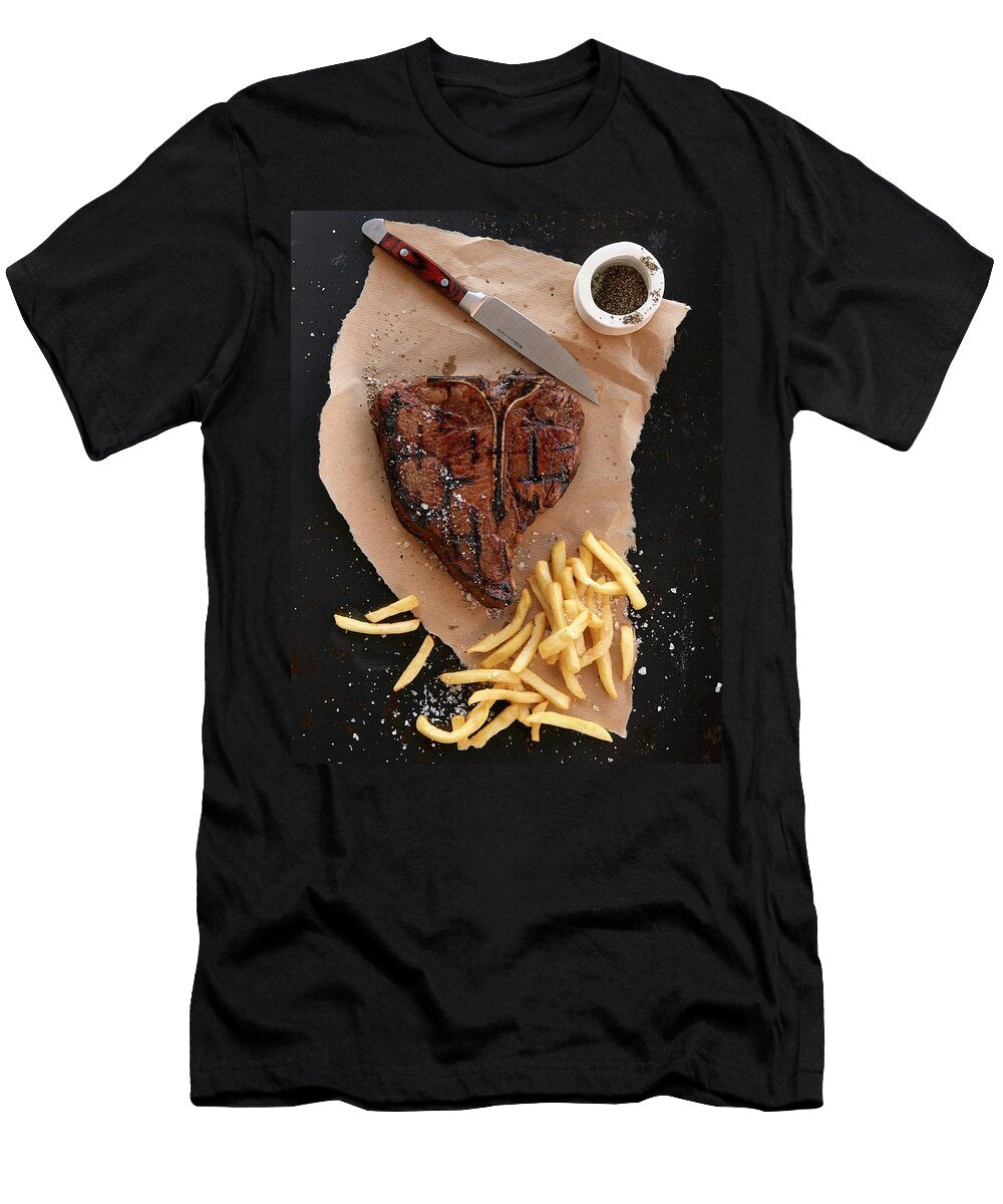 Porterhouse Steak with Fries Robbert Koene T-Shirt