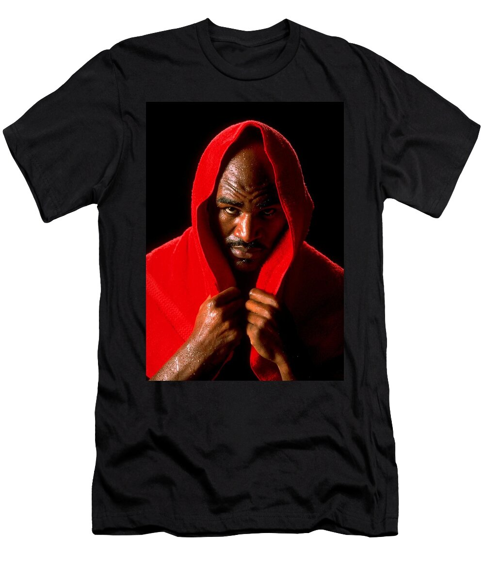 Portrait of Evander Holyfield Al Bello T-Shirt