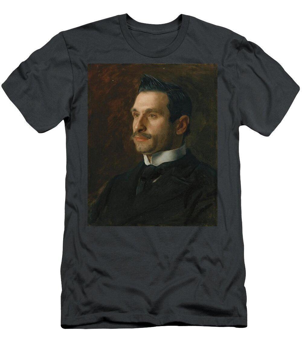 Portrait of Francesco Romano Art Thomas Eakins American T-Shirt