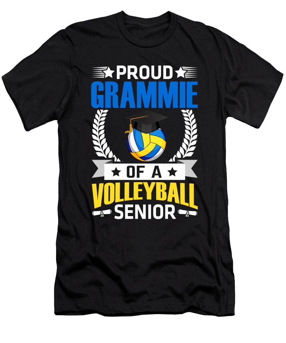 Proud Grammie of a Volleyball Senior Dhbubble T-Shirt