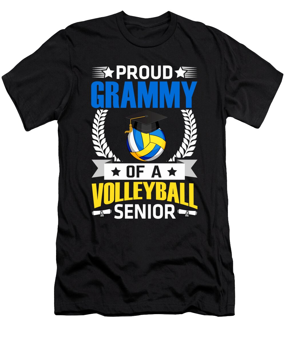 Proud Grammy of a Volleyball Senior Dhbubble T-Shirt