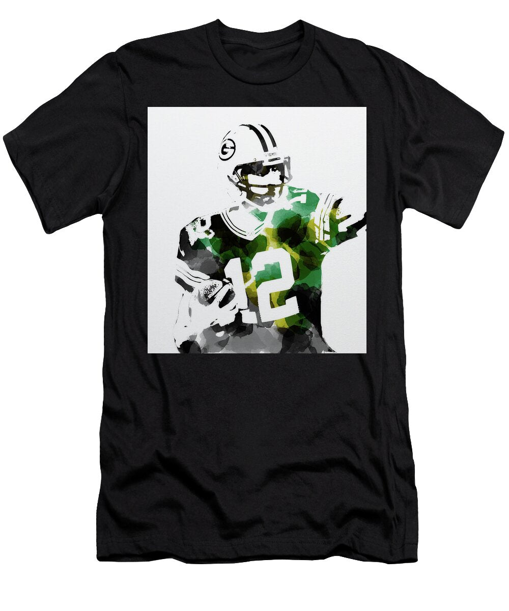 Quarterback Aaron Rodgers Brian Reaves T-Shirt