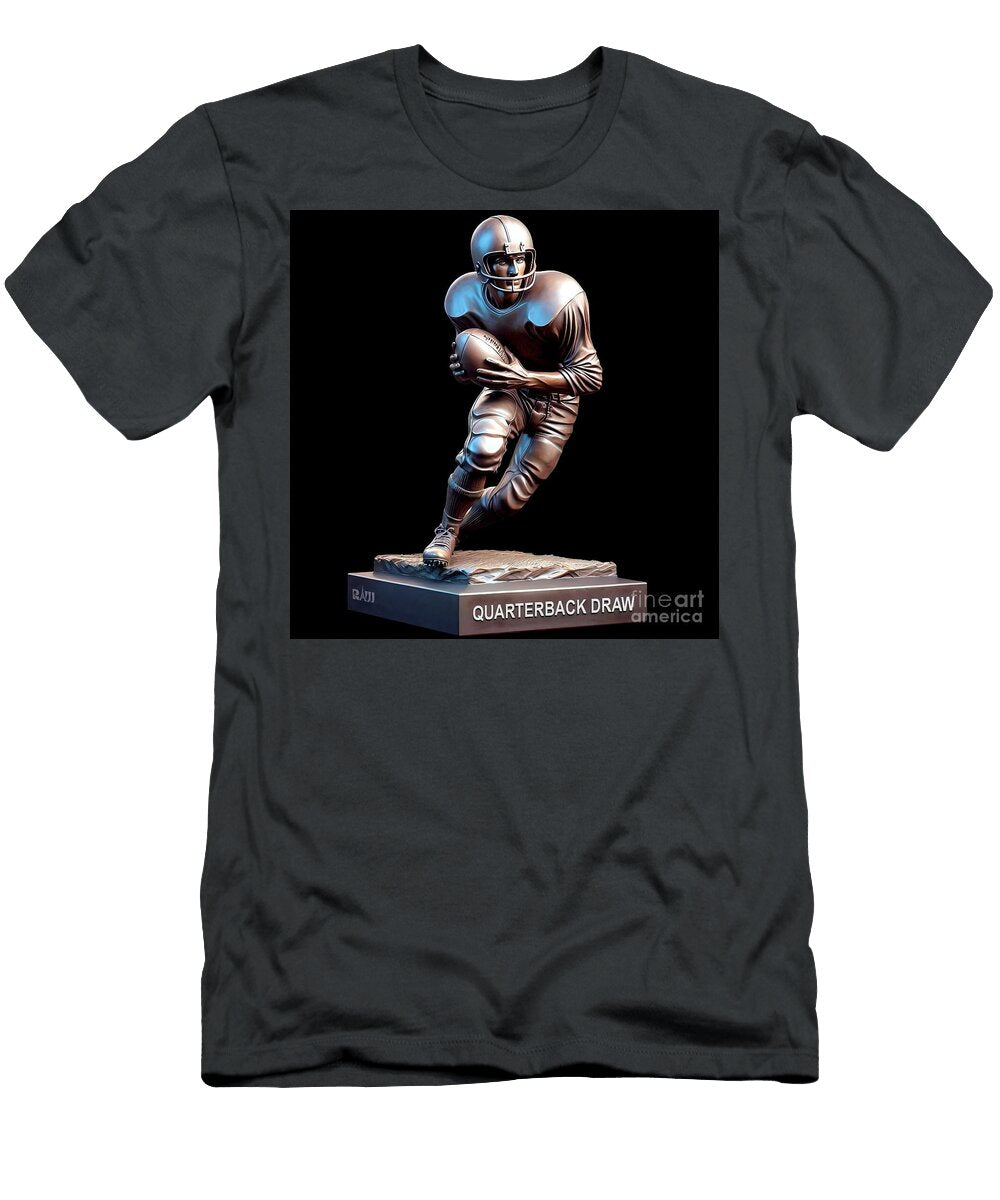 Quarterback Draw Statue Collection 1 Robert Williams T-Shirt
