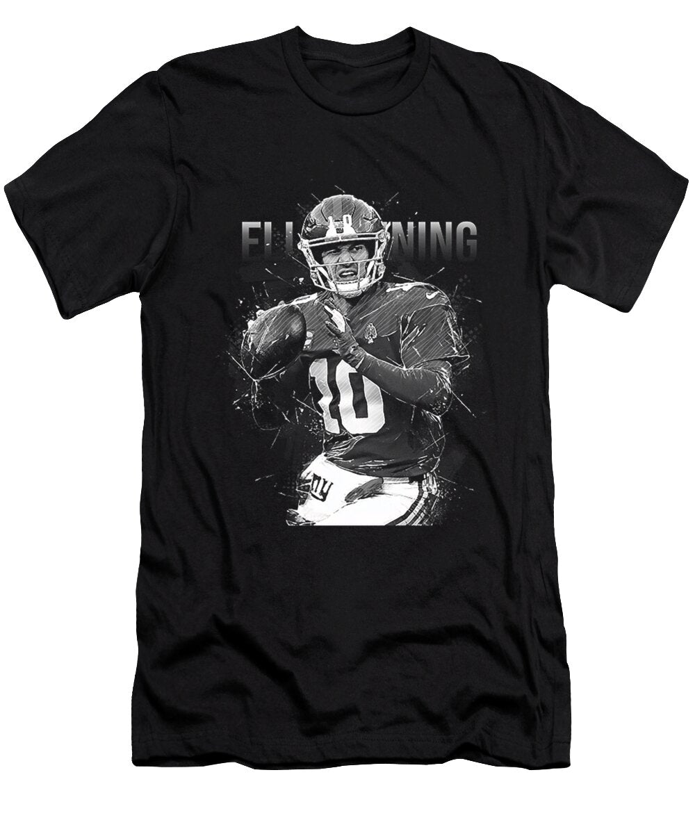 Quarterback Eli Manning Milar Style T-Shirt