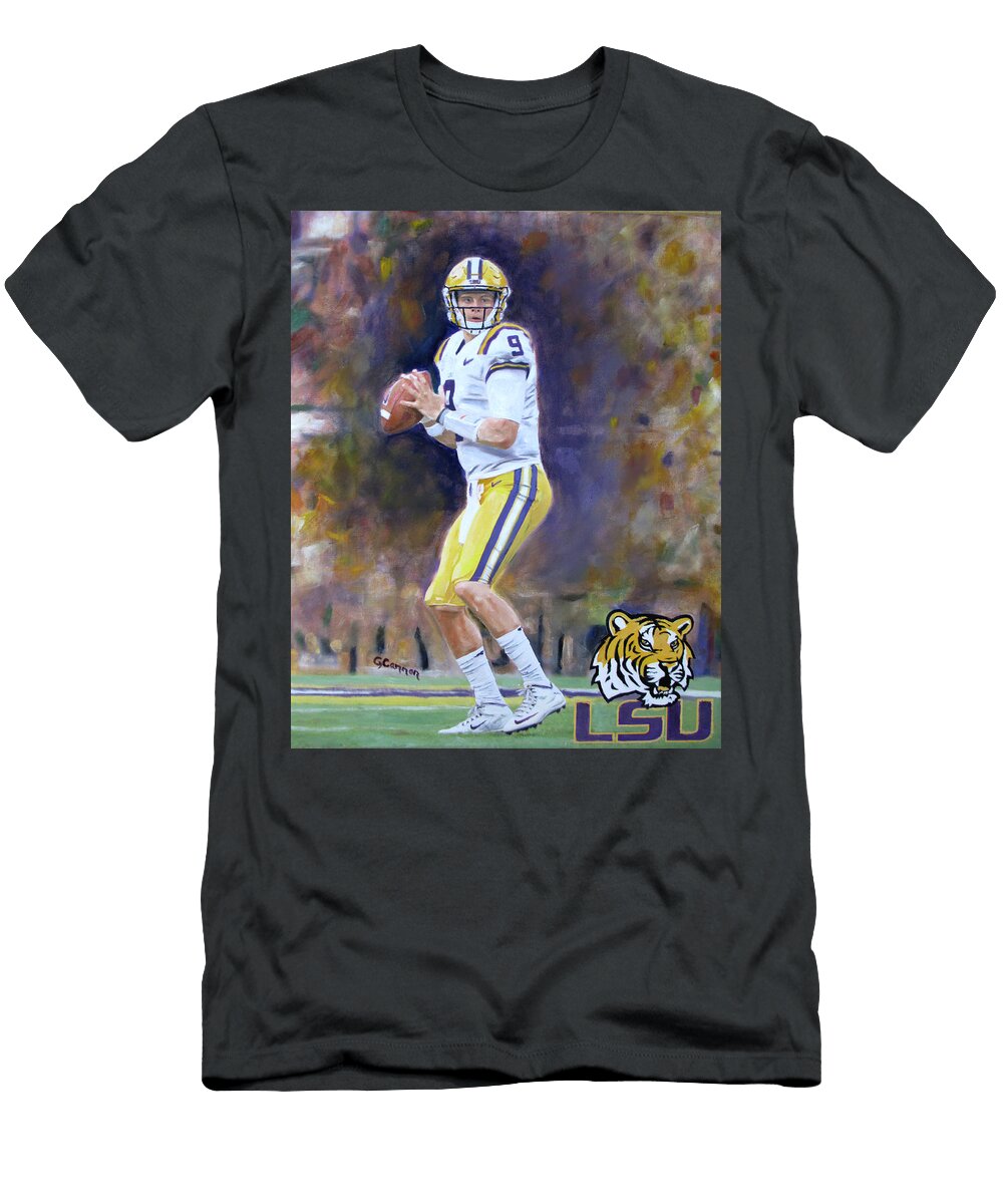 Quarterback Joe Burrow G Cannon T-Shirt
