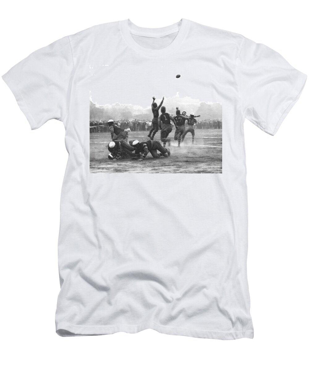 Quarterback Throwing Football Underwood Archives T-Shirt