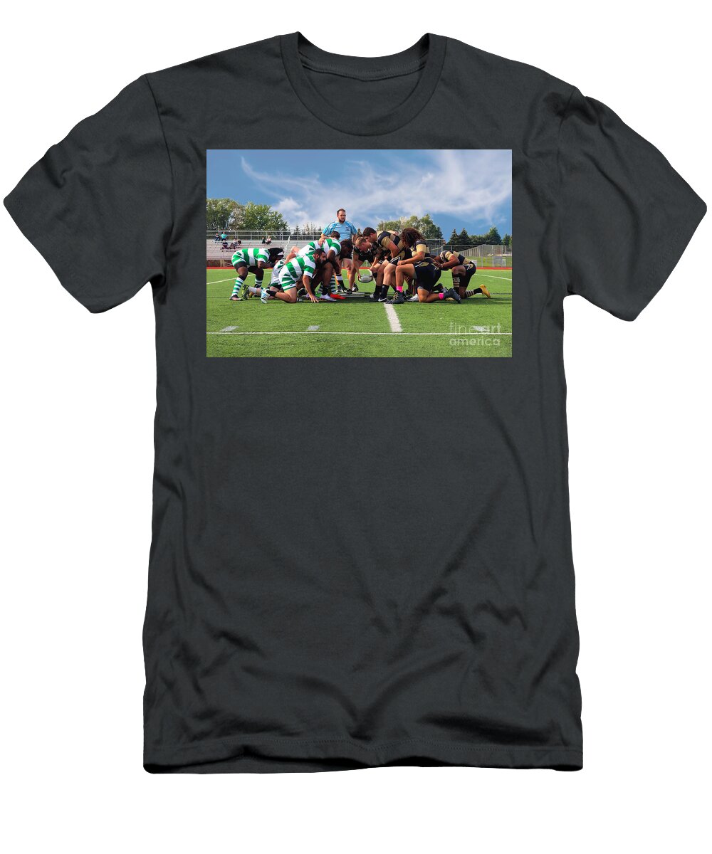 Ready Set Scrum Cordial Punch Prints T-Shirt