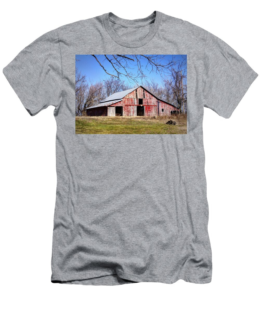 Red Barn on the Hill Cricket Hackmann T-Shirt