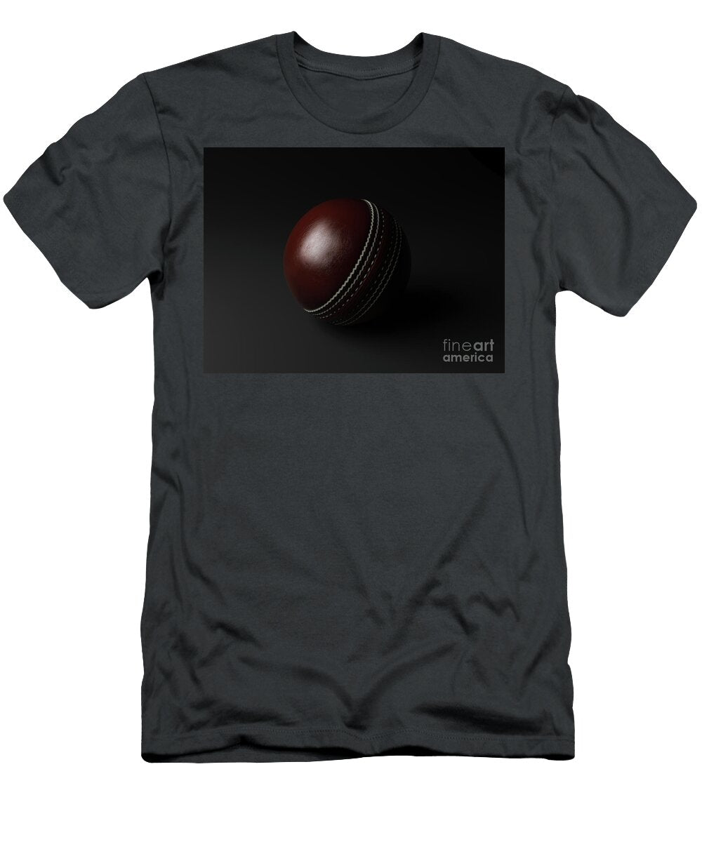 Red Cricket Ball Allan Swart T-Shirt