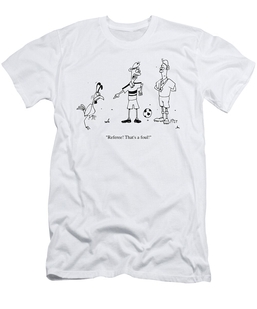 Referee Thats a Foul Fist T-Shirt