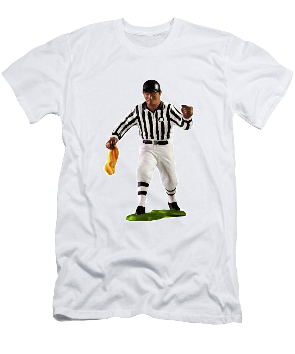 Referee Throwing Yellow Flag Csa Images T-Shirt
