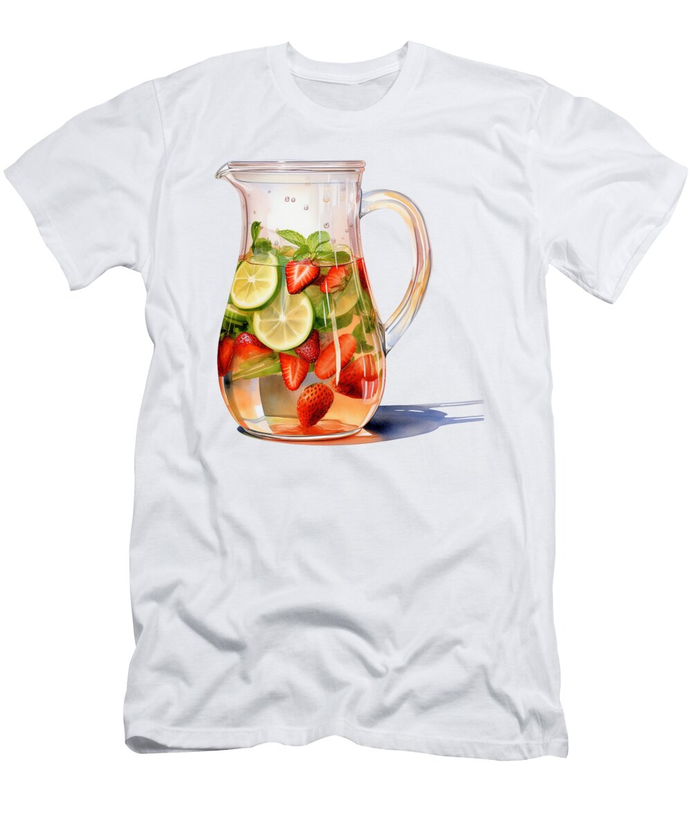 Refreshing Fruit Infused Water Shawn Goth T-Shirt