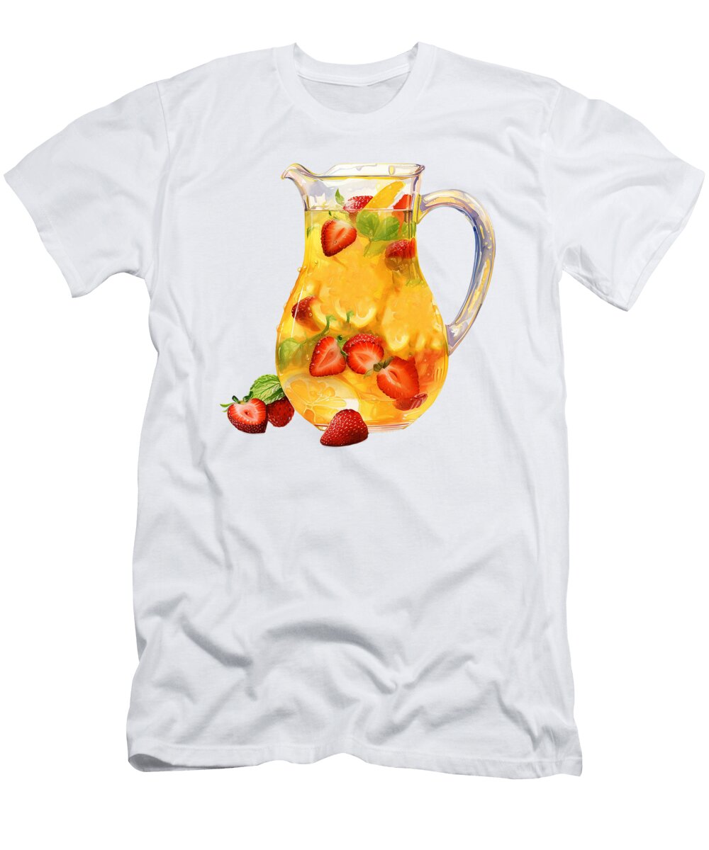 Refreshing Strawberry Lemonade Pitcher Shawn Goth T-Shirt