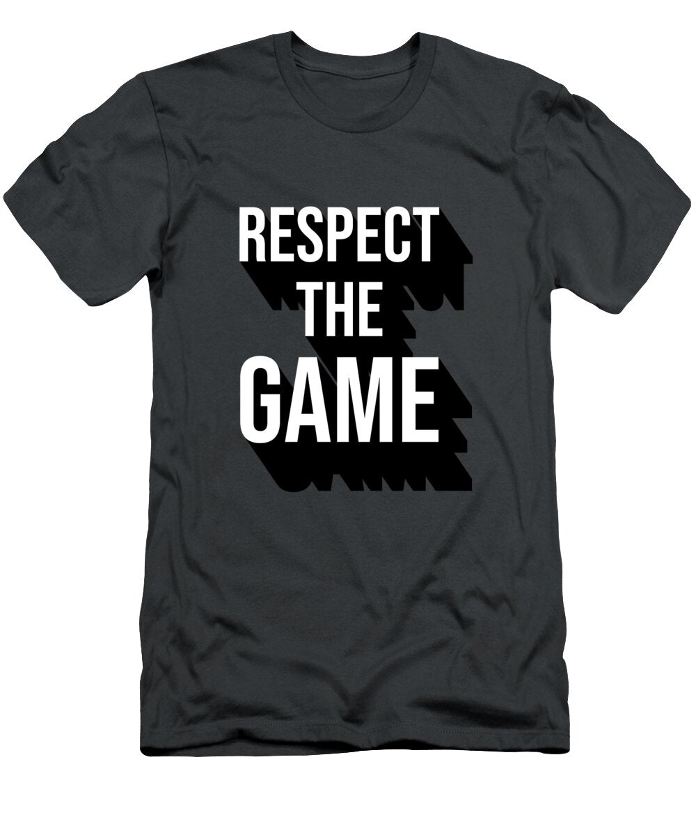 Respect the Game Green College Mascot Designs T-Shirt
