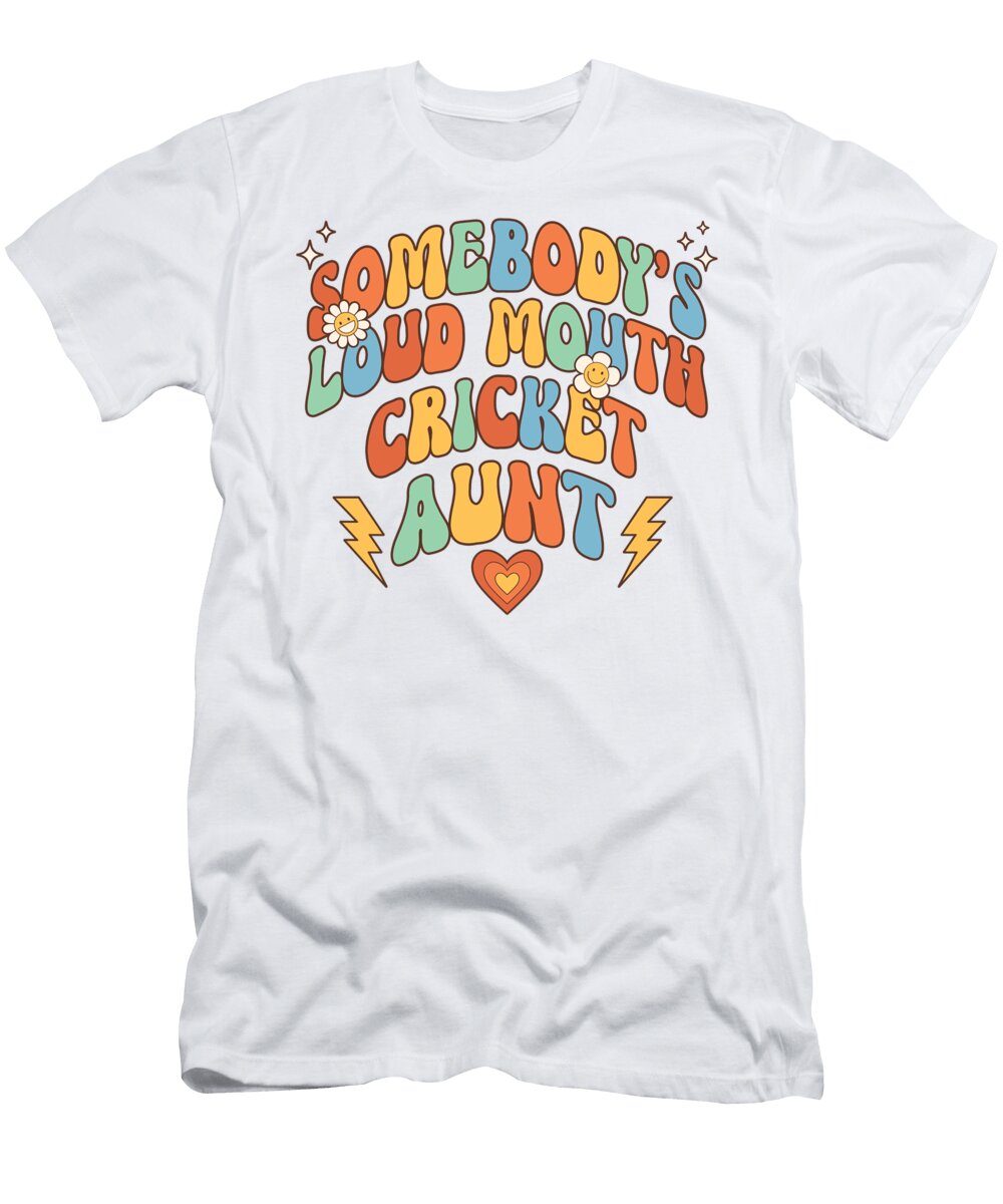 Retro New Aunt Loudmouth Cricket Aunt Deon Du Plessis Art T-Shirt