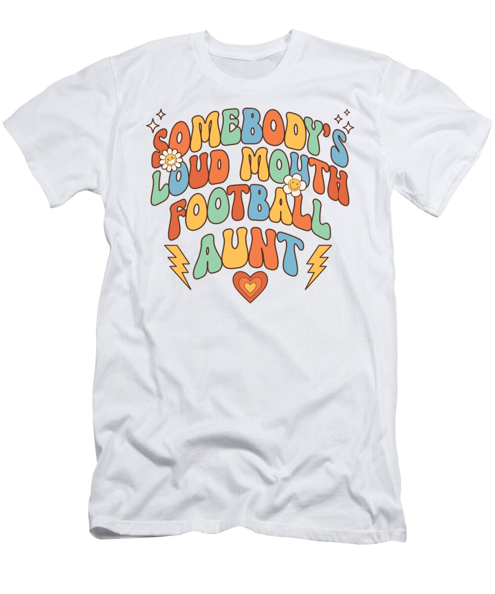 Retro New Aunt Loudmouth Football Aunt Deon Du Plessis Art T-Shirt