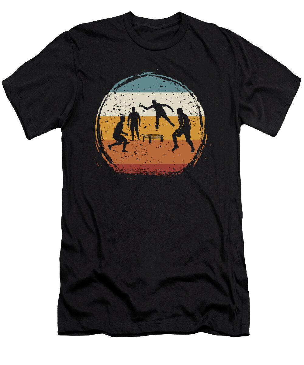 Retro Vintage Roundnet Greenoptix T-Shirt