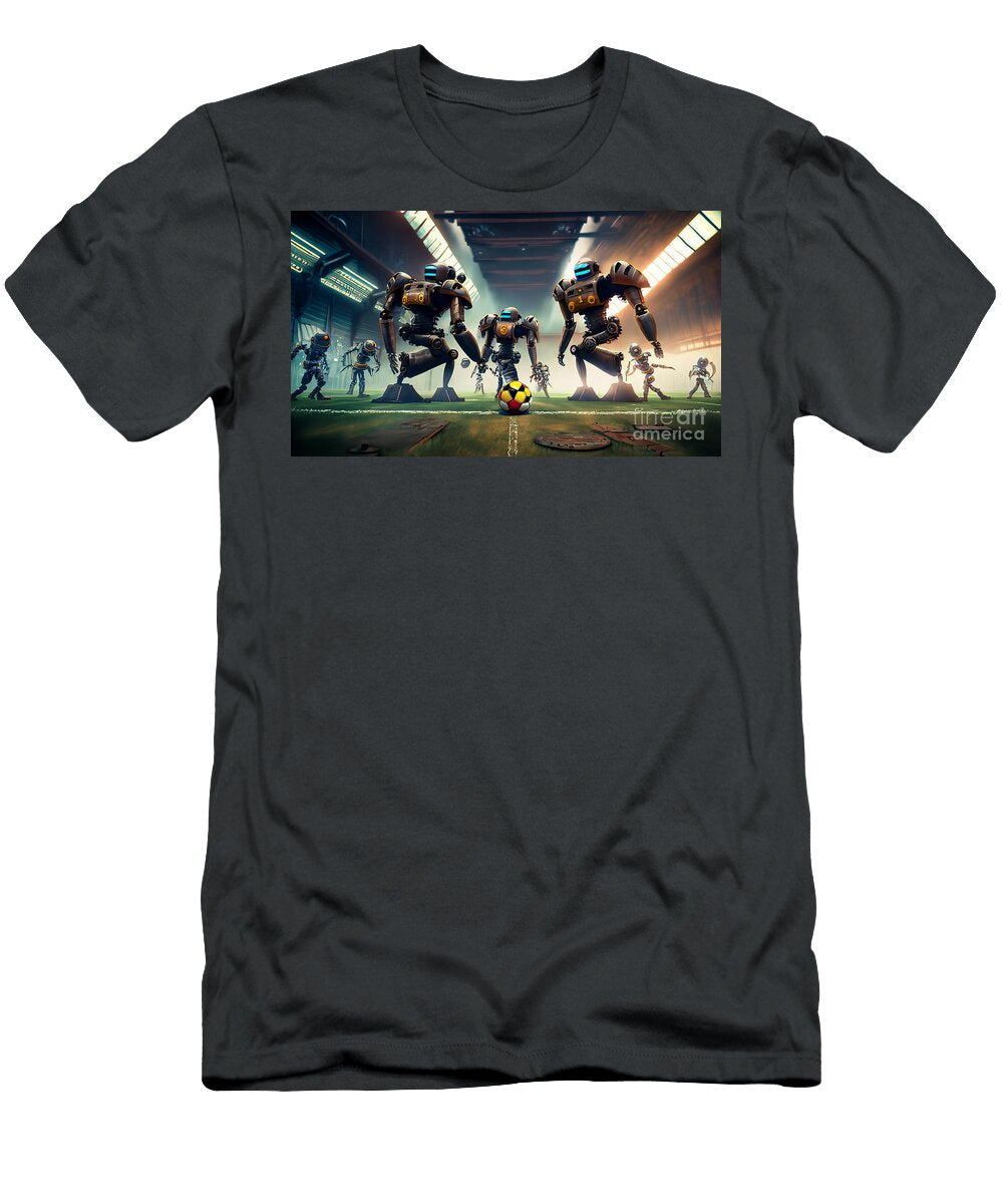 Robot Soccer Football Jt Photodesign T-Shirt