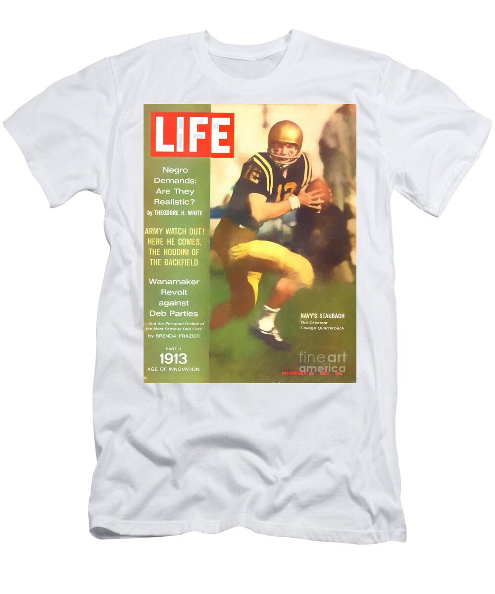 Roger Staubach 11 29 63 Steven Parker T-Shirt