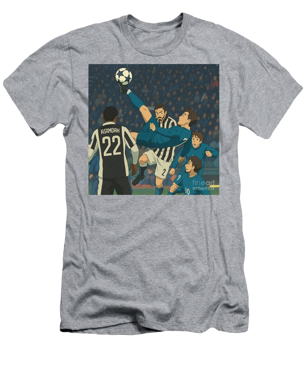 Ronaldo Cr7 Digital Art Meghaoui Abdellah T-Shirt