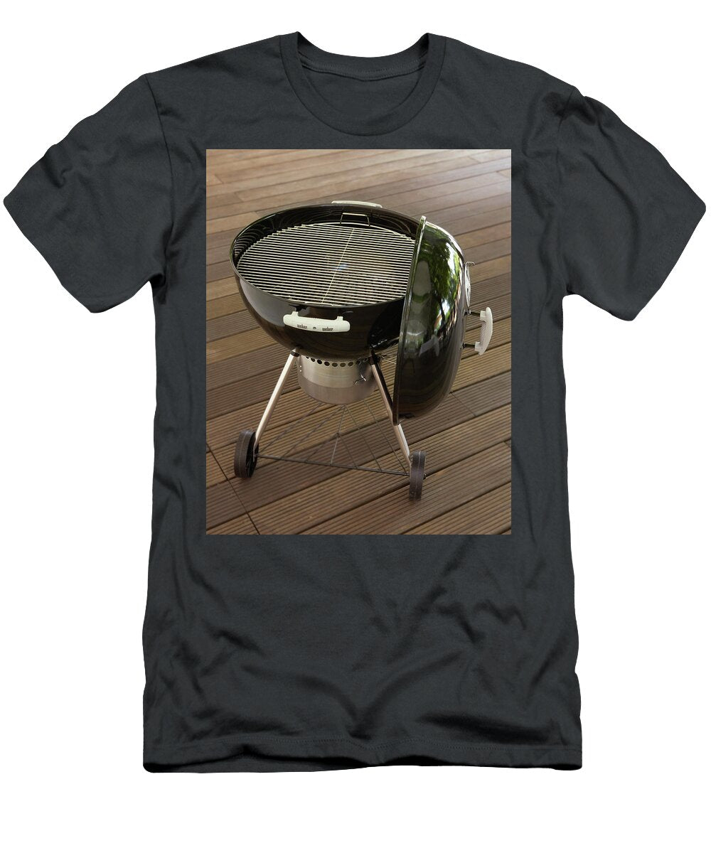 Round Charcoal Grill with Wheels and Lid Jalag Peter Garten T-Shirt